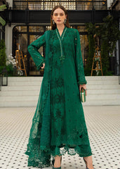 Maria db 4 – Emerald Green Embroidered 3-Piece Suit