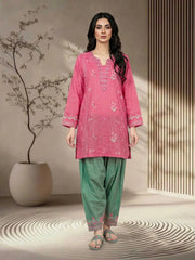 SML-489- 2 Piece Lawn Suit- Embroidered (Pret)