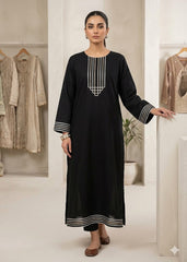 HFS-02 Minimalist Elegance Black Lawn Suit
