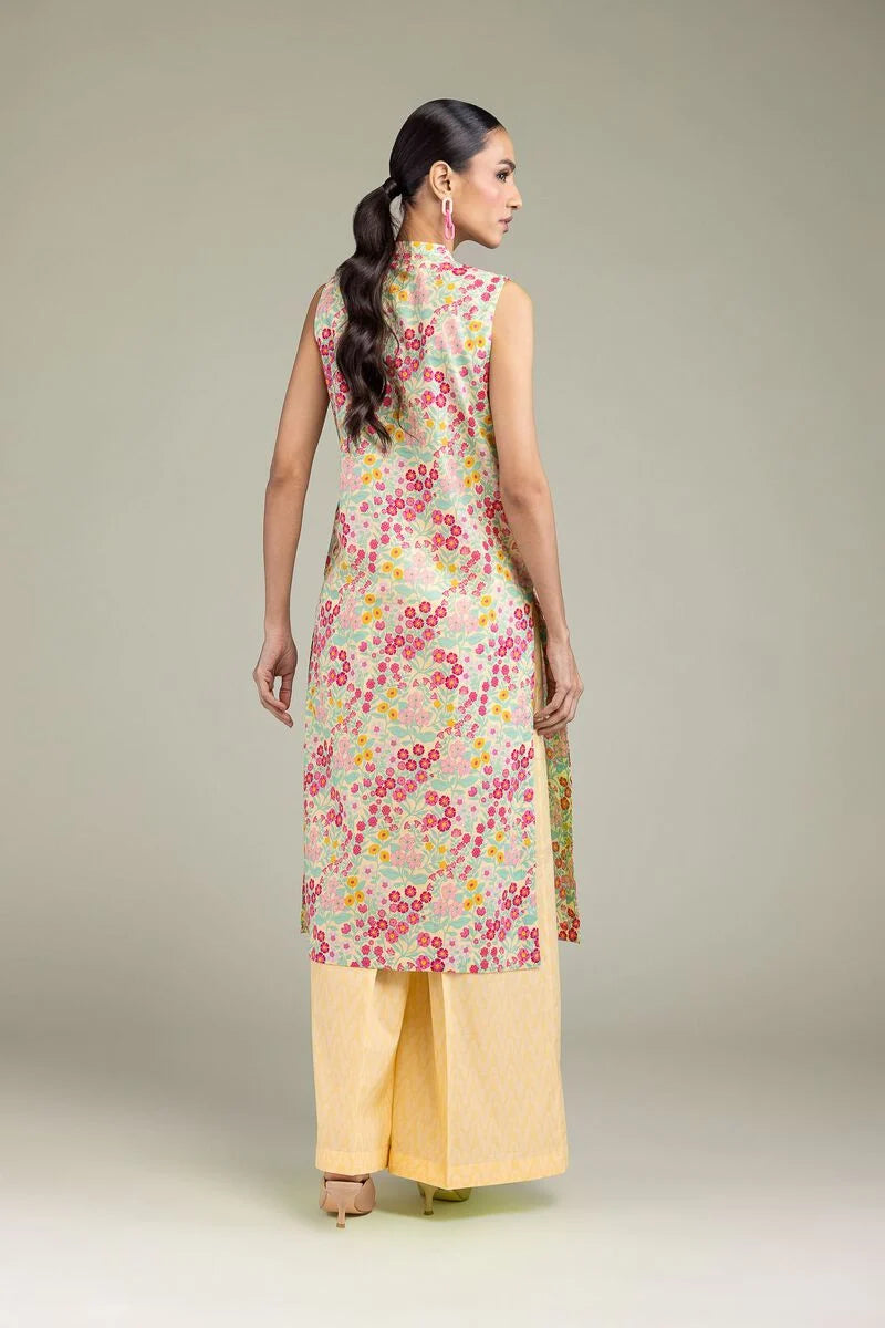 KHD-FLK-SL-001 Long Sleeveless Kurta