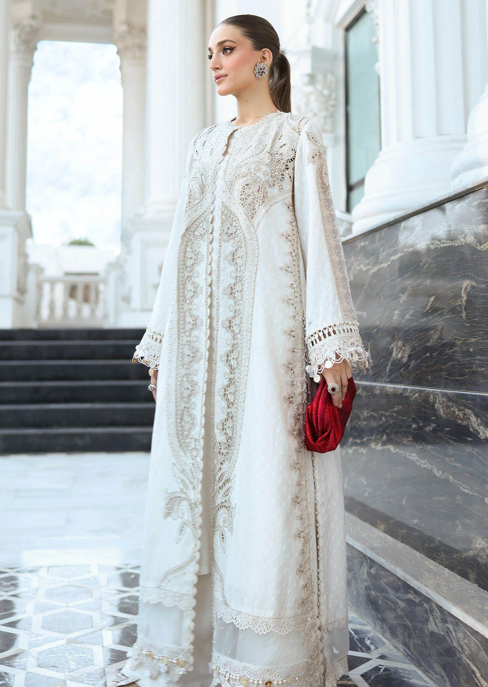 Maria-DB 1  Elaf Premium Signature Embroidered Lawn Collection