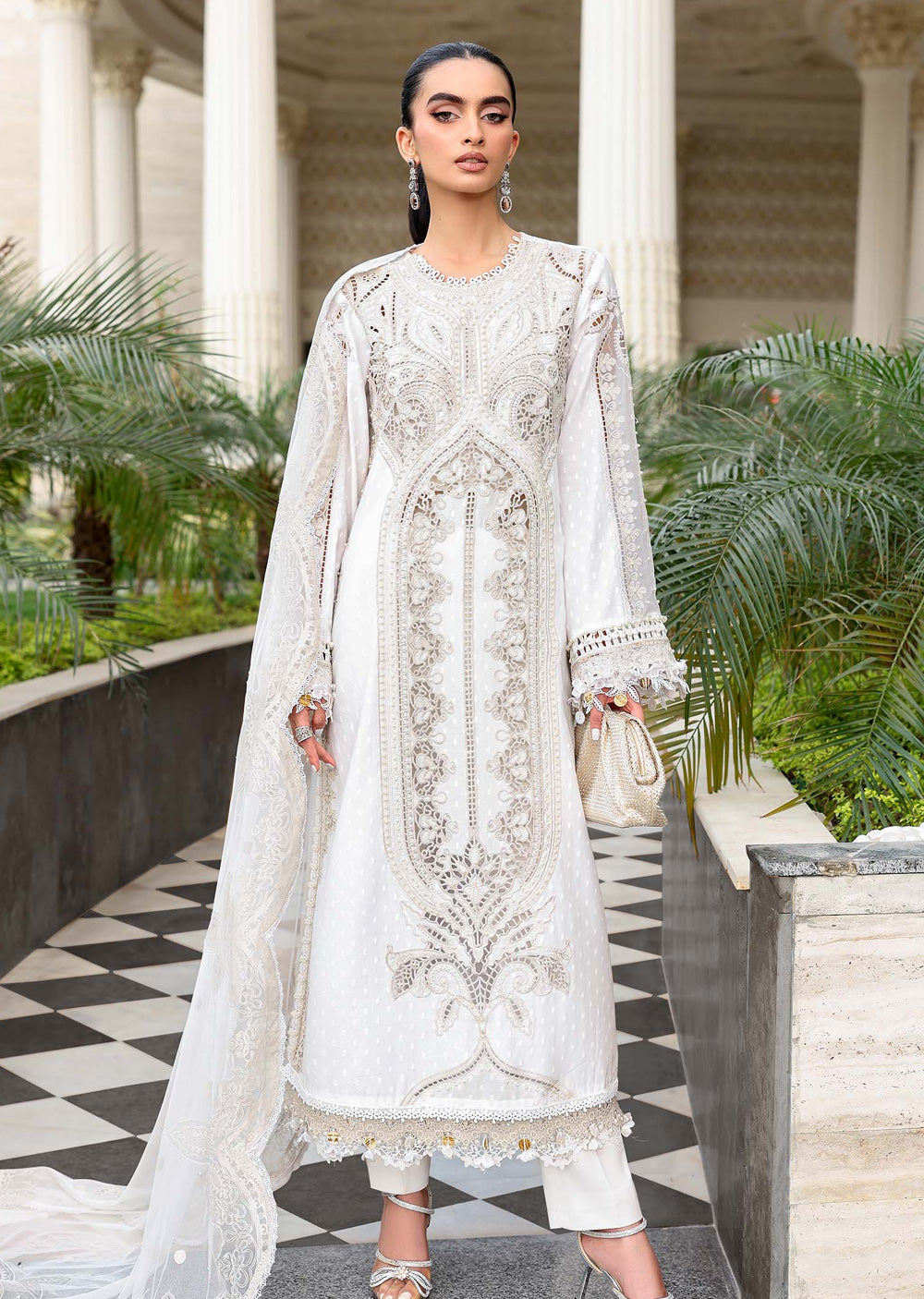 Maria-DB 1  Elaf Premium Signature Embroidered Lawn Collection