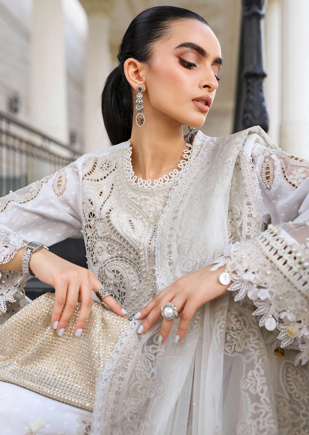 Maria-DB 1  Elaf Premium Signature Embroidered Lawn Collection