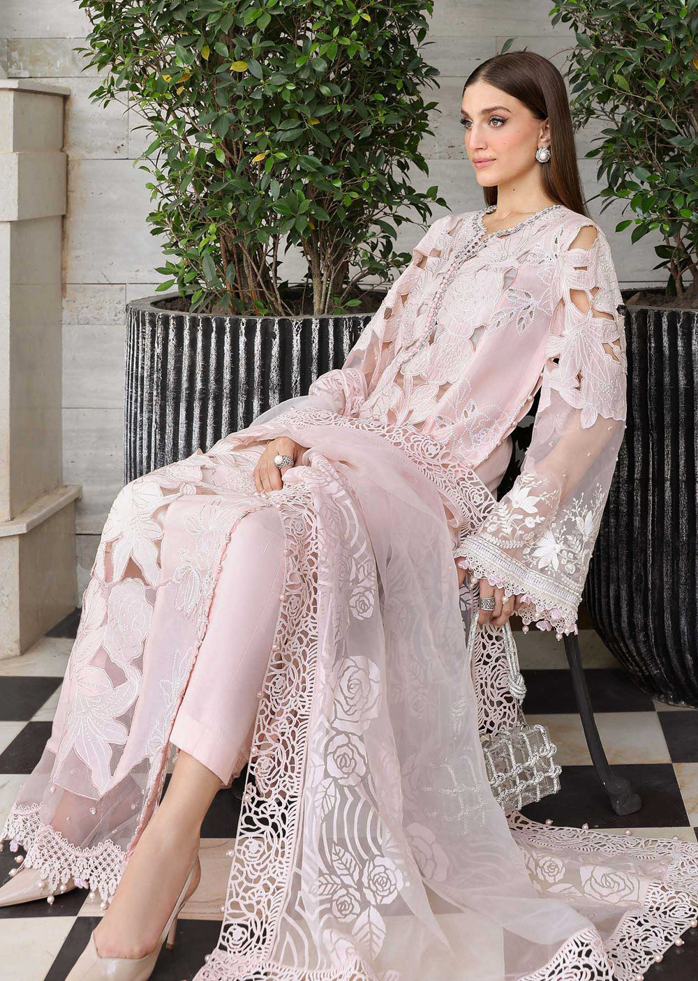 Maria db 2 Elaf Premium Signature Embroidered Lawn Collection