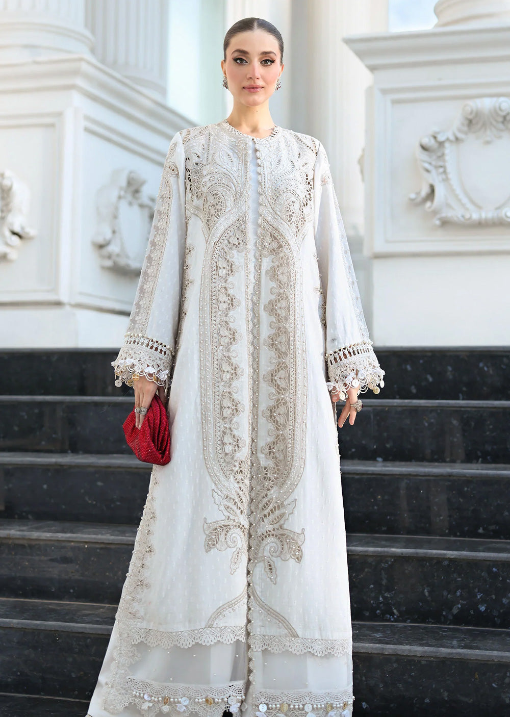 Maria-DB 1  Elaf Premium Signature Embroidered Lawn Collection