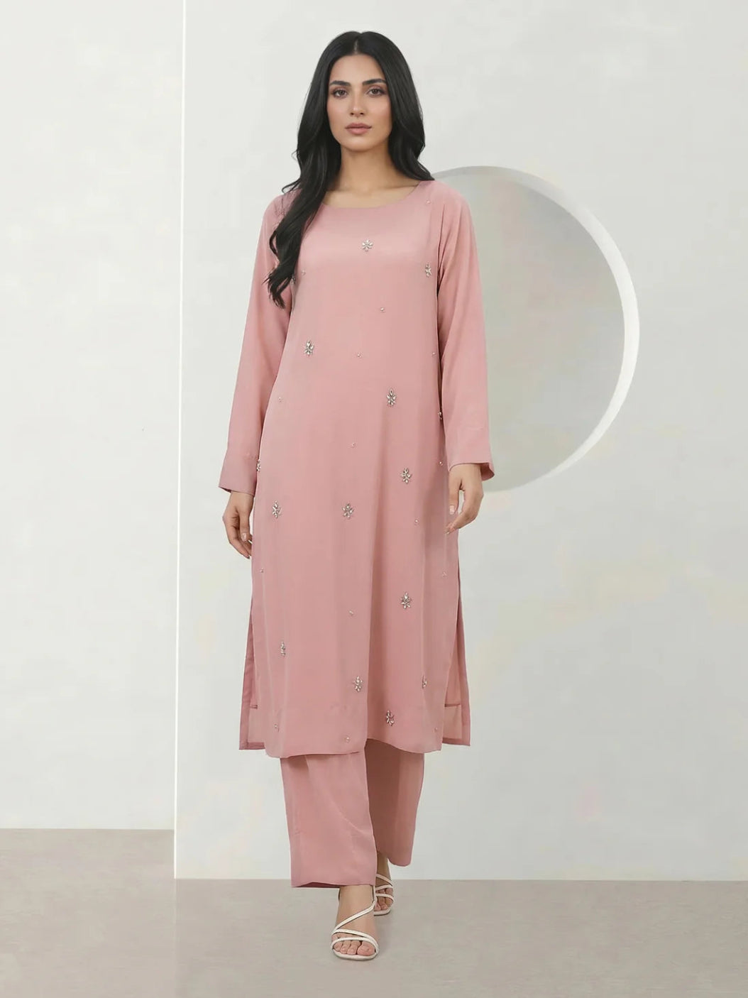 XSL-489 2 Piece Grip Suit- Embellished (Pret)