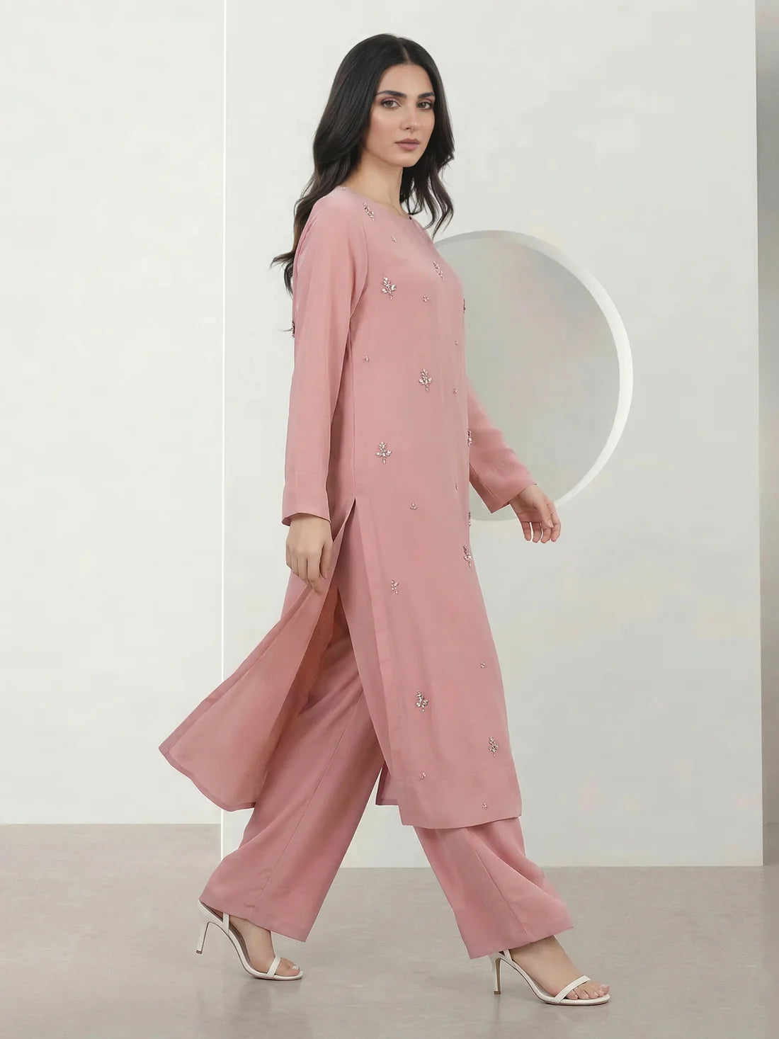 XSL-489 2 Piece Grip Suit- Embellished (Pret)