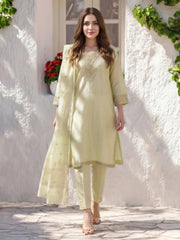 SU-014 3 Piece Lawn Missouri Suit- Embroidered (Pret)