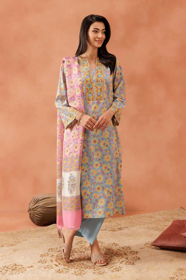 KFE25-96- 3 Piece - Printed Suit - KFE25-96