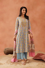 KFE25-96- 3 Piece - Printed Suit - KFE25-96