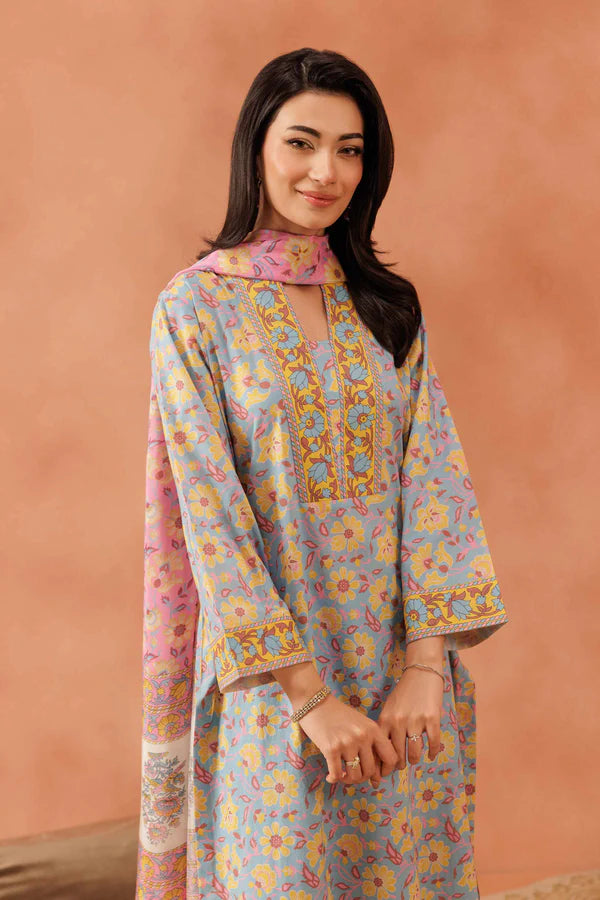 KFE25-96- 3 Piece - Printed Suit - KFE25-96