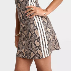 Women's adidas Originals Snakeskin Print Mini Dress