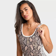 Women's adidas Originals Snakeskin Print Mini Dress