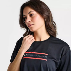 Women's Under Armour UA Tech™ Branded Crop Short-Sleeve T-Shirt