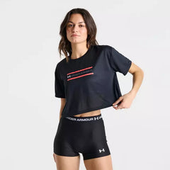 Women's Under Armour UA Tech™ Branded Crop Short-Sleeve T-Shirt